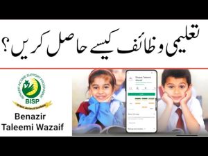 Benazir Taleemi Wazaif Portal – Check Online BY CNIC 2023