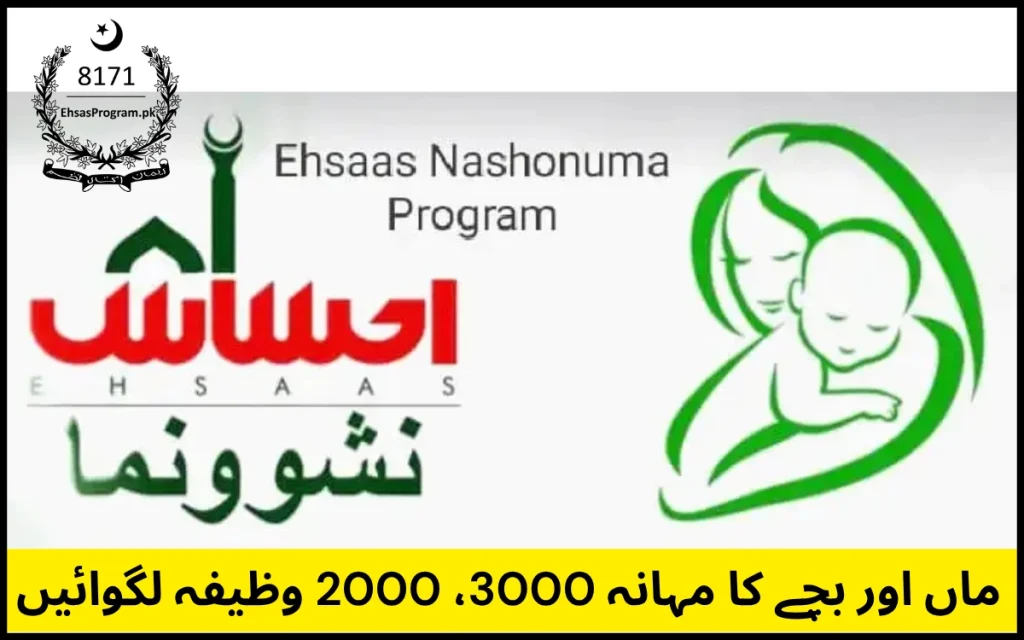 ehsaas nashonuma program 2025 3000 2000 stipend cash 8171
